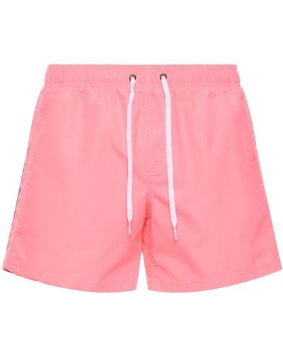 Sundek Stretch Waist Nylon Swim Shorts - Pink