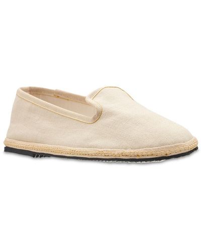 AG Jeans 10mm Linen Loafers - Natural