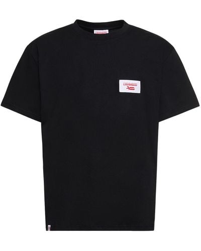 Charles Jeffrey Camiseta de algodón orgánico - Negro