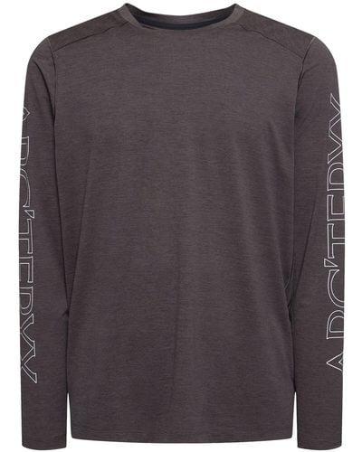 Arc'teryx Cormac Arc'word Long Sleeve T-shirt - Multicolor