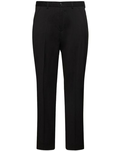 Our Legacy Worsted Wool Chino Trousers - Black