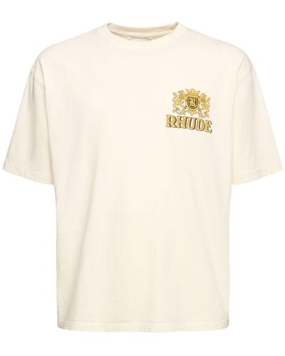 Rhude T-shirt "cresta Cigar" - Natur