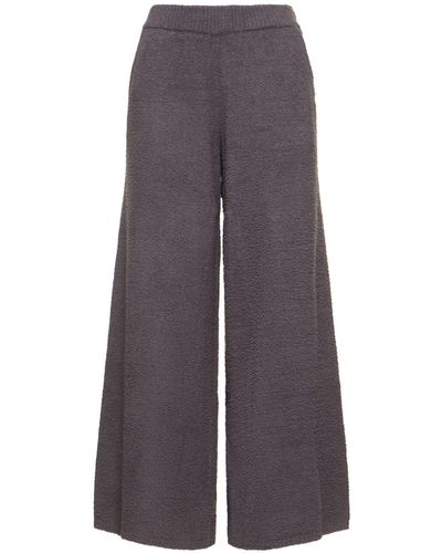 WeWoreWhat Wide Leg Knitted Pants - Purple