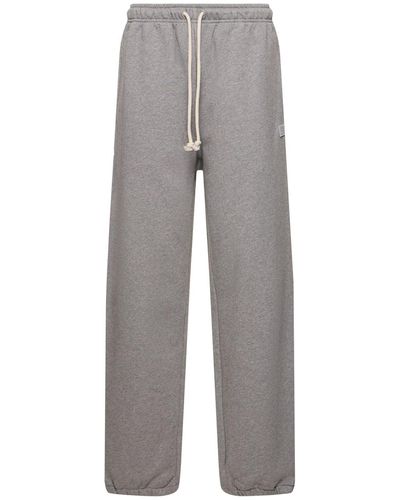 Acne Studios Cotton Sweatpants - Gray
