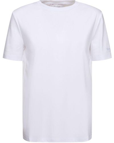 Max Mara Cosmo インターロックtシャツ - ホワイト