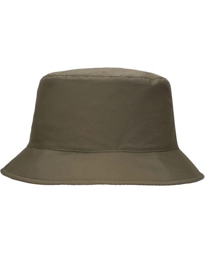 Loro Piana Wind Storm Reversible Bicolor Bucket Hat - Green