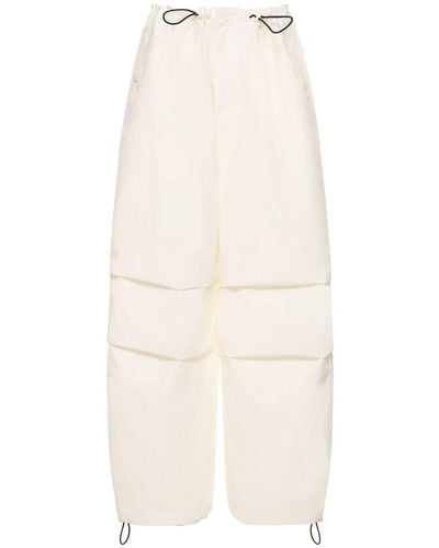 Marc Jacobs Pantaloni baggy fit in misto cotone - Neutro