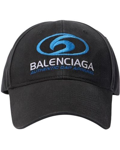 Balenciaga Surfer コットンドリルキャップ - ブラック