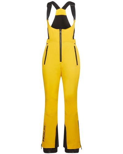 3 MONCLER GRENOBLE High Performance Nylon Blend Ski Suit - Gelb