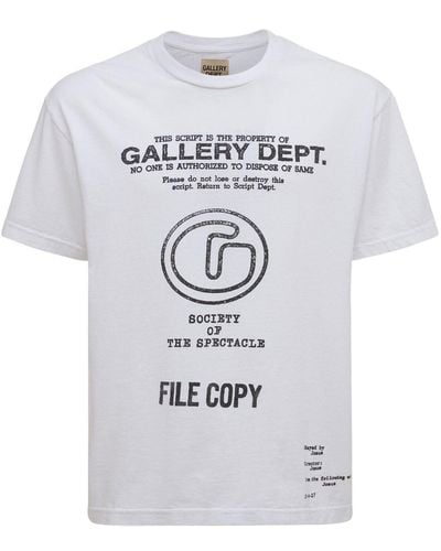 GALLERY DEPT. Society Of The Spectacle Printed T-shirt - Grey