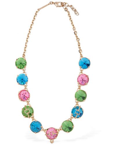 DSquared² D2 Crystal Collar Necklace - Blue