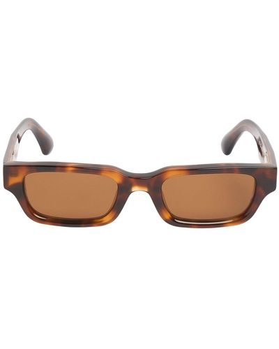 Chimi 10.3 Squared Acetate Sunglasses - Brown