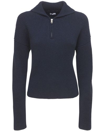 AG Jeans Mlia In Cashmere Con Zip - Blu
