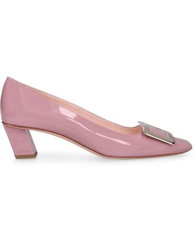 Roger Vivier Lvr Exclusive Belle Vivier Patent Heels - Pink
