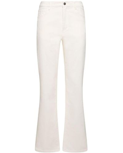 Designers Remix Bennett Straight Denim Jeans - White