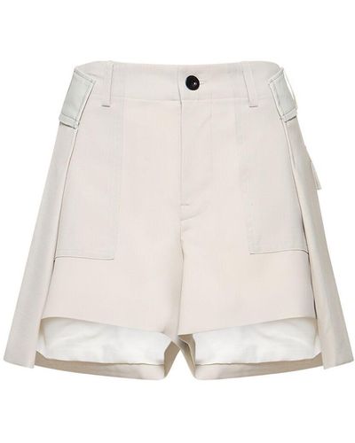 Saashi Slim Fit High Waisted Shorts main image 0