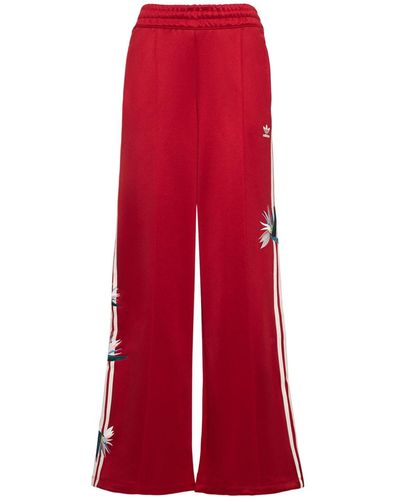 adidas Originals Thebe Magugu Relaxed Trousers - Red