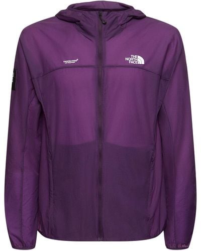 The North Face Soukuu Trail Run Packable Wind Jacket - Purple