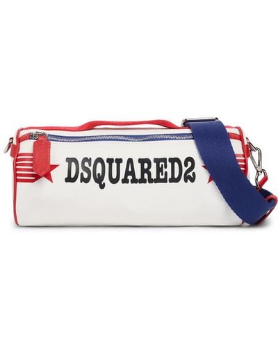 DSquared² Logo Duffle Bag - White