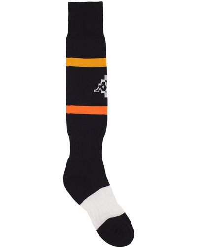 Marcelo Burlon Marcelo Burlon X Kappa Soccer Socks - Black
