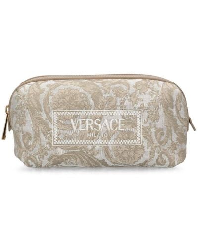 Versace Trousse con ricamo - Neutro