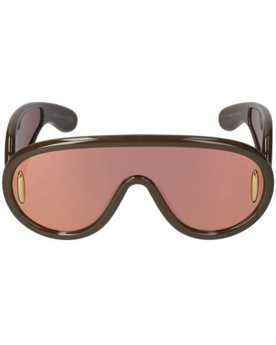 Loewe Gafas de sol máscara - Rosa