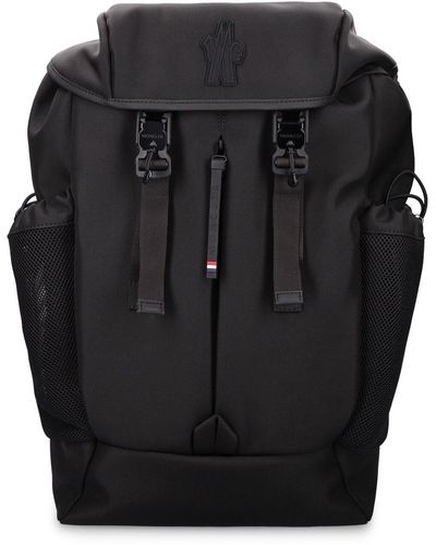 3 MONCLER GRENOBLE Tech Backpack - Black