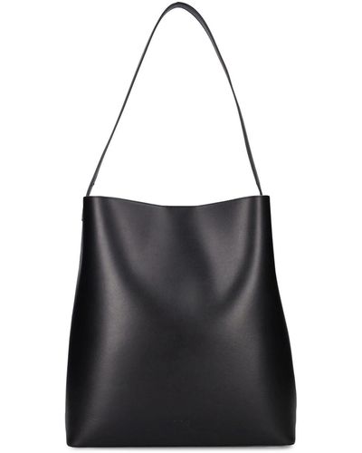 AESTHER EKME: shoulder bag for woman - Black  Aesther Ekme shoulder bag  MINI SAC online at