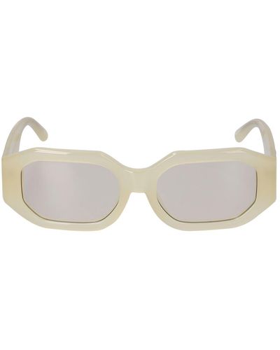 The Attico Sonnenbrille Aus Acetat "blake" - Gelb
