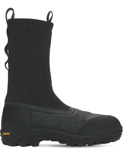 Heron Preston Security Sock Vibram Sole Boots - Black