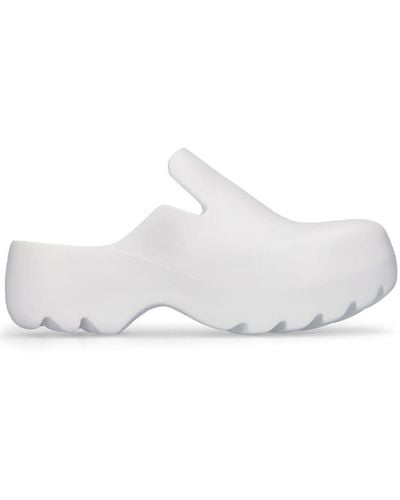 Bottega Veneta 70Mm Flash Rubber Court Shoes - White