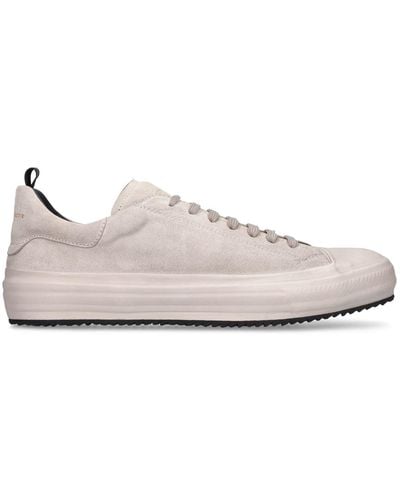Officine Creative Sneakers mes in pelle - Rosa