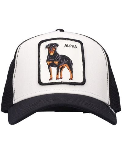 Goorin Bros Cappello trucker alpha dog con patch - Nero