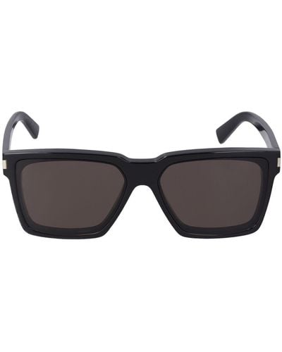 Saint Laurent Sl 610 Recycled Acetate Sunglasses - Brown