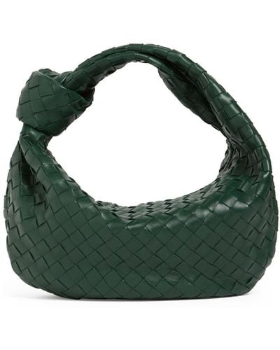 Bottega Veneta Teen Jodie Leather Shoulder Bag - Green