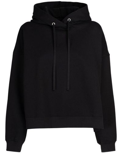 Maison Margiela Printed Cotton Jersey Sweatshirt Hoodie - Black