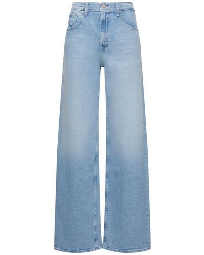 Mother Jeans "high Waisted Spinner" - Blau