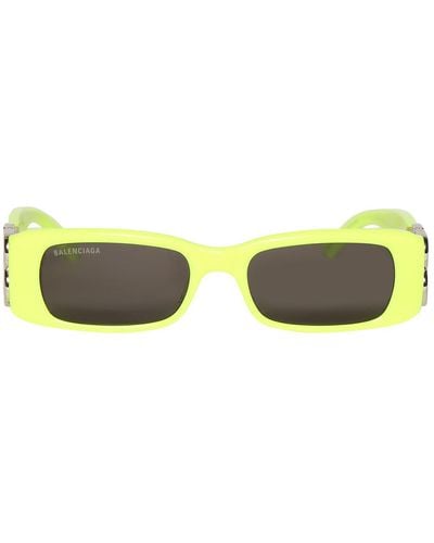 Balenciaga 0096s Dynasty Rectangle Sunglasses - Multicolour