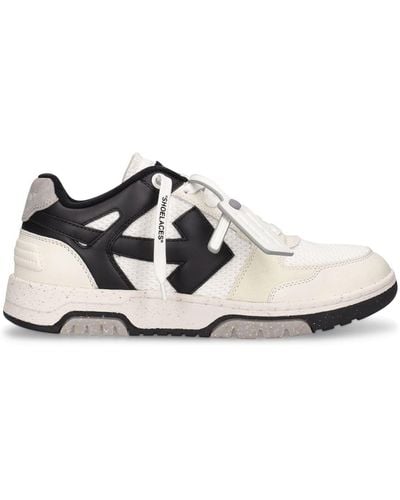 Off-White c/o Virgil Abloh Leder-sneakers "out Of Office" - Weiß