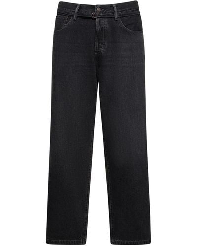 Acne Studios Jeans de denim de algodón - Azul