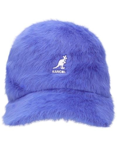 Kangol Gorra de baseball de angora - Morado