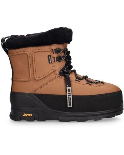 UGG Shasta Leather Hiking Boots - Black