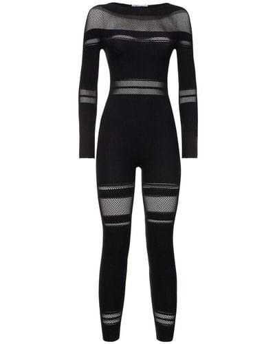 Wolford Econyl Stretch Tech Jumpsuit - Black