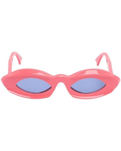 Marni Sonnenbrille Aus Rosa Acetat "dark Doodad" - Pink
