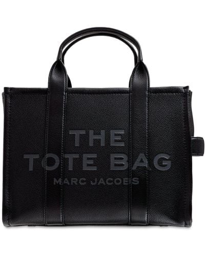 Marc Jacobs Sac cabas en cuir the medium tote - Noir