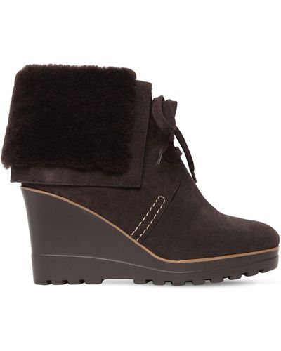 See By Chloé Wedge Boots - Black