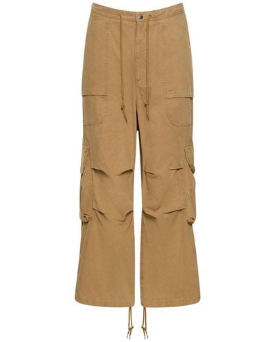 Entire studios Freight Cotton Cargo Trousers - Natural