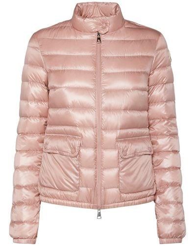 Moncler Lans Short Down Jacket - Pink