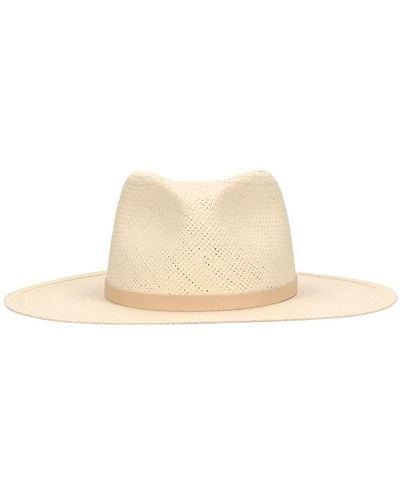 Janessa Leone Sherman Straw Hat - Natural