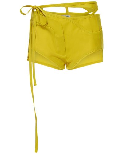 OTTOLINGER Shorts In Misto Lana - Giallo